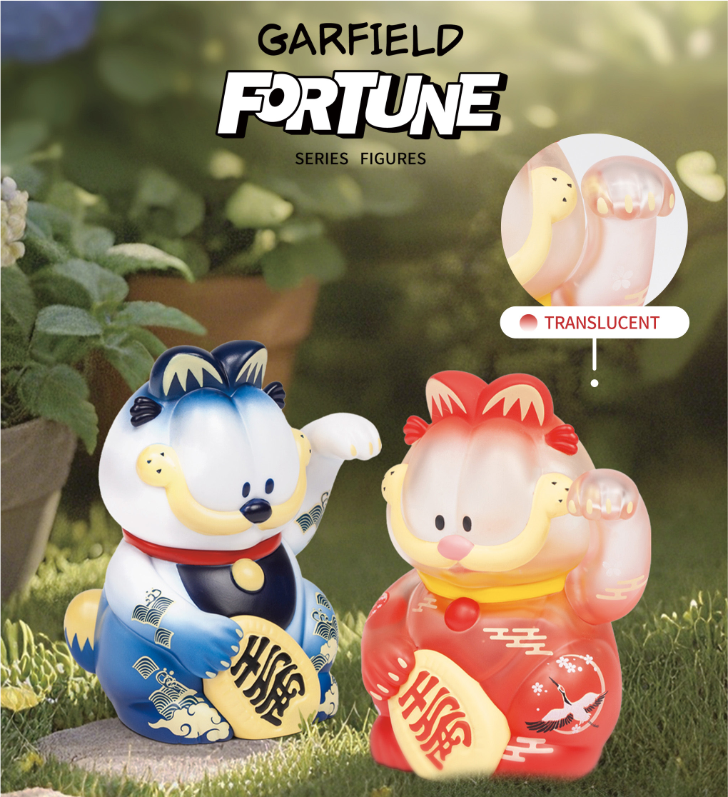 GARFIELD FORTUNE series figures (1 Blind Box)