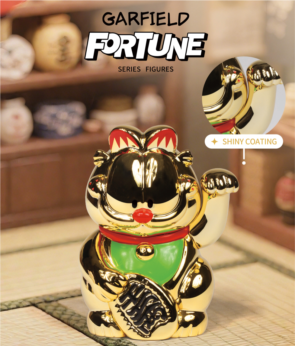 GARFIELD FORTUNE series figures (1 Blind Box)