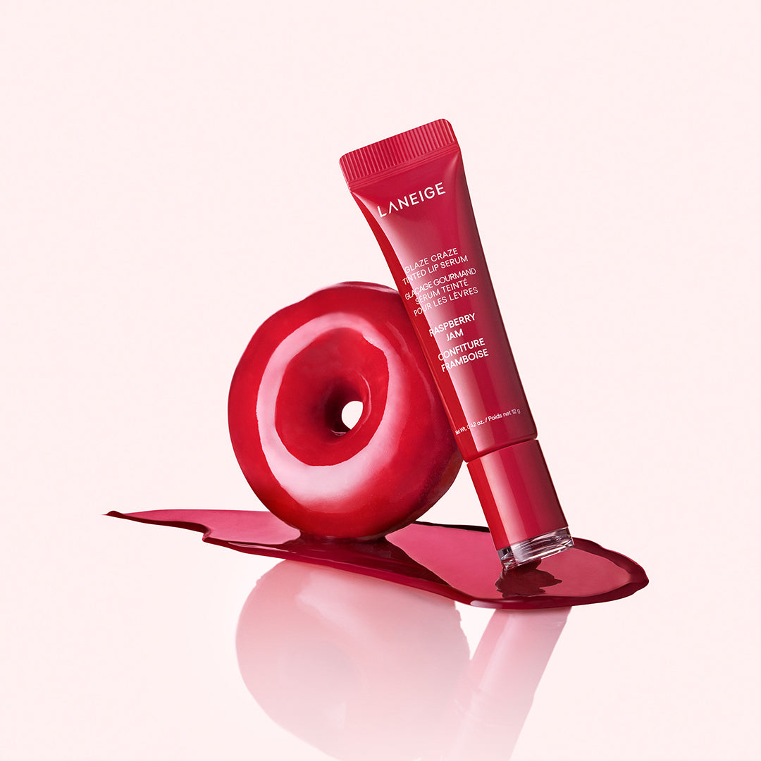 LANEIGE Glaze Craze Tinted Lip Serum 12g + Keychain DIY Activity