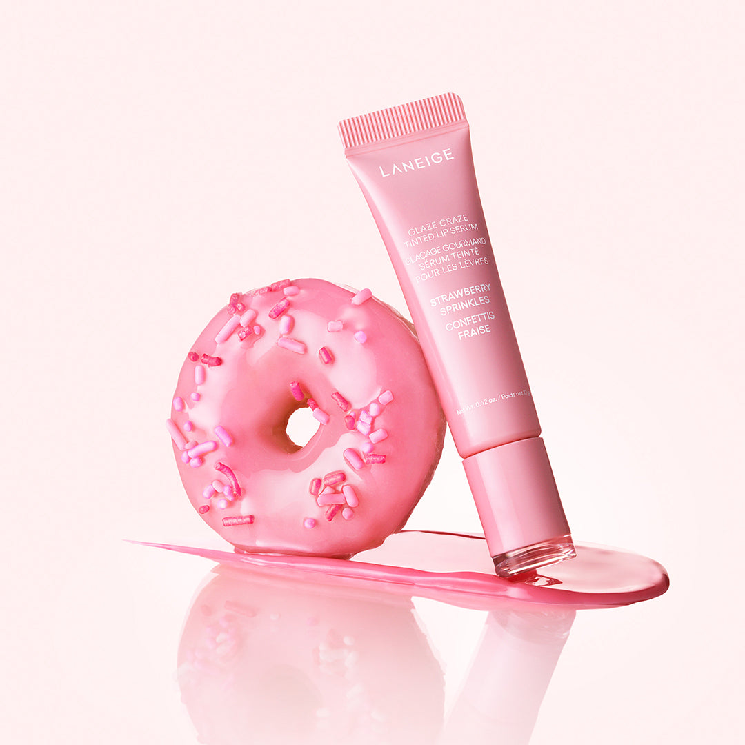 LANEIGE Glaze Craze Tinted Lip Serum 12g + Keychain DIY Activity