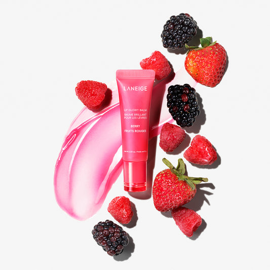 LANEIGE Lip Glowy Balm 10g + Keychain DIY Activity