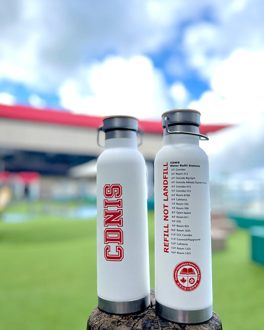 CDNIS "Refill Not Landfill" Water Bottle