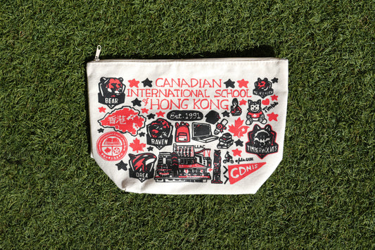 Julia Gash Canvas Zipper Case