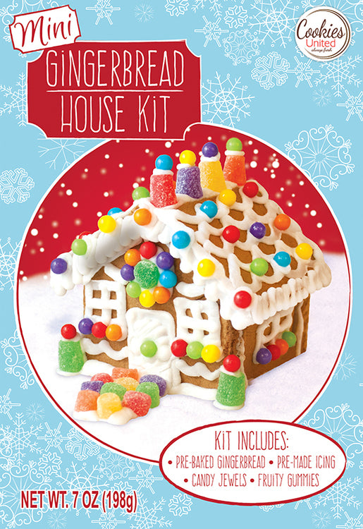 Cookies United Gingerbread House Kit 198g