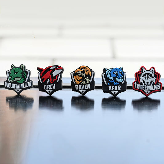 Timberwolves or House Logo Charm for Crocs