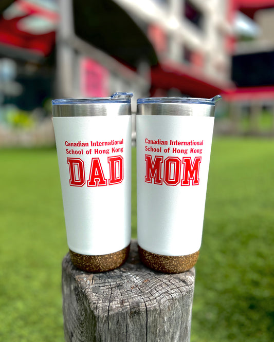 CDNIS Mom and Dad Tumbler