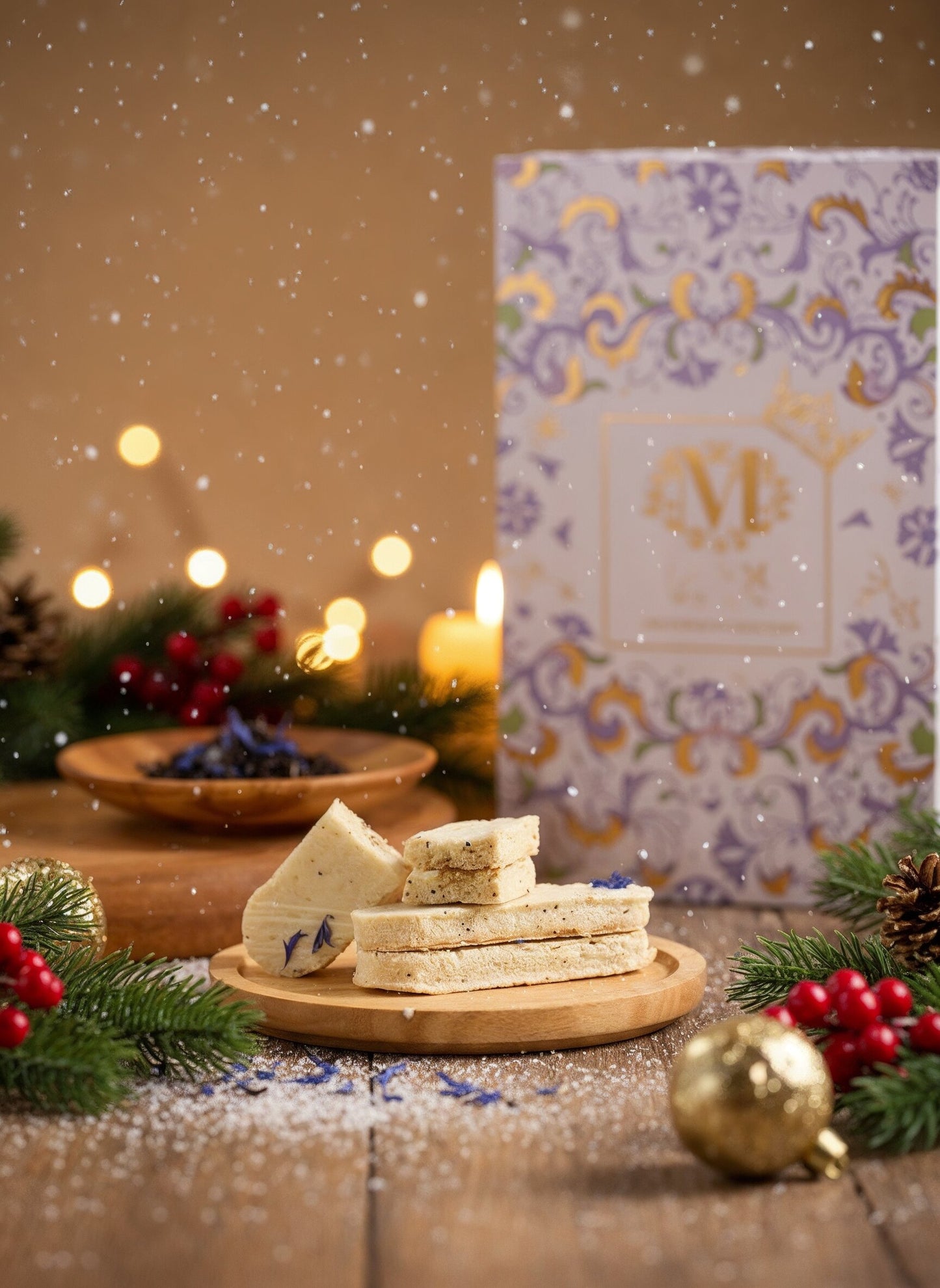 The Queen’s Collection - Earl Grey Dacquoise - 6pcs