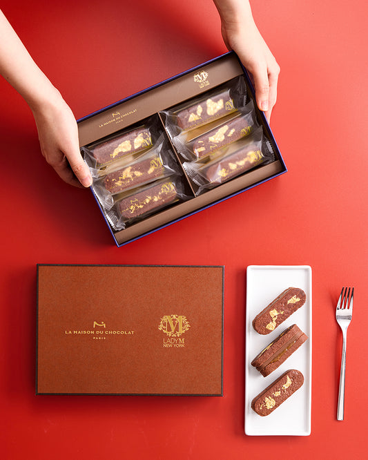 La Maison du Chocolat Chocolate Dacquoise Gift Box - 6pcs