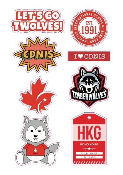 CDNIS Stickers